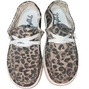 Cheetah Slip ons